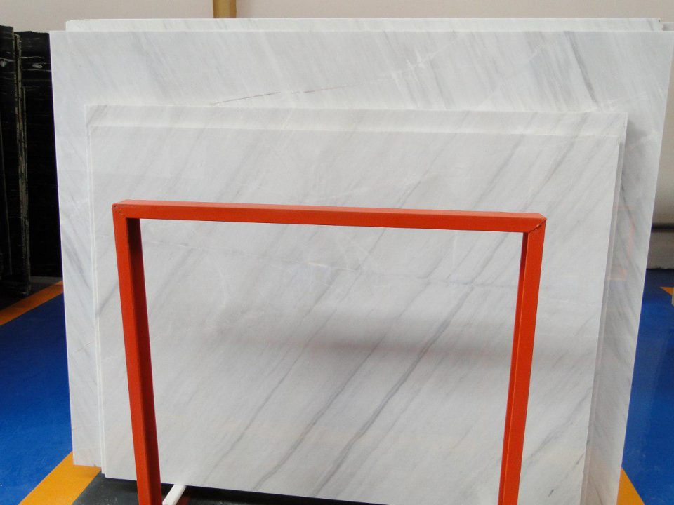Persian White Crystal Marble Slab